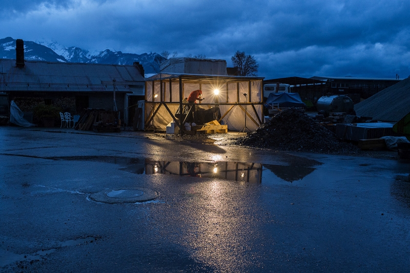 Suivi de la naissance d’une sculpture