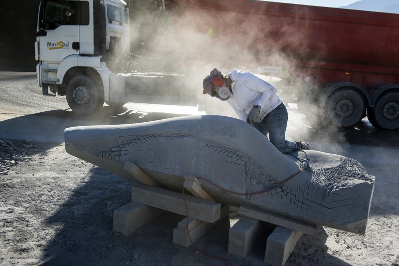 Suivi de la naissance d’une sculpture